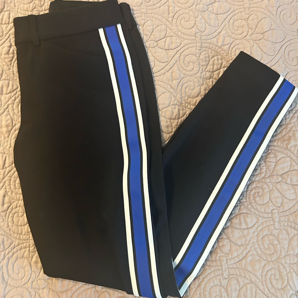 NWOT. Black racing pant. EXPRESS